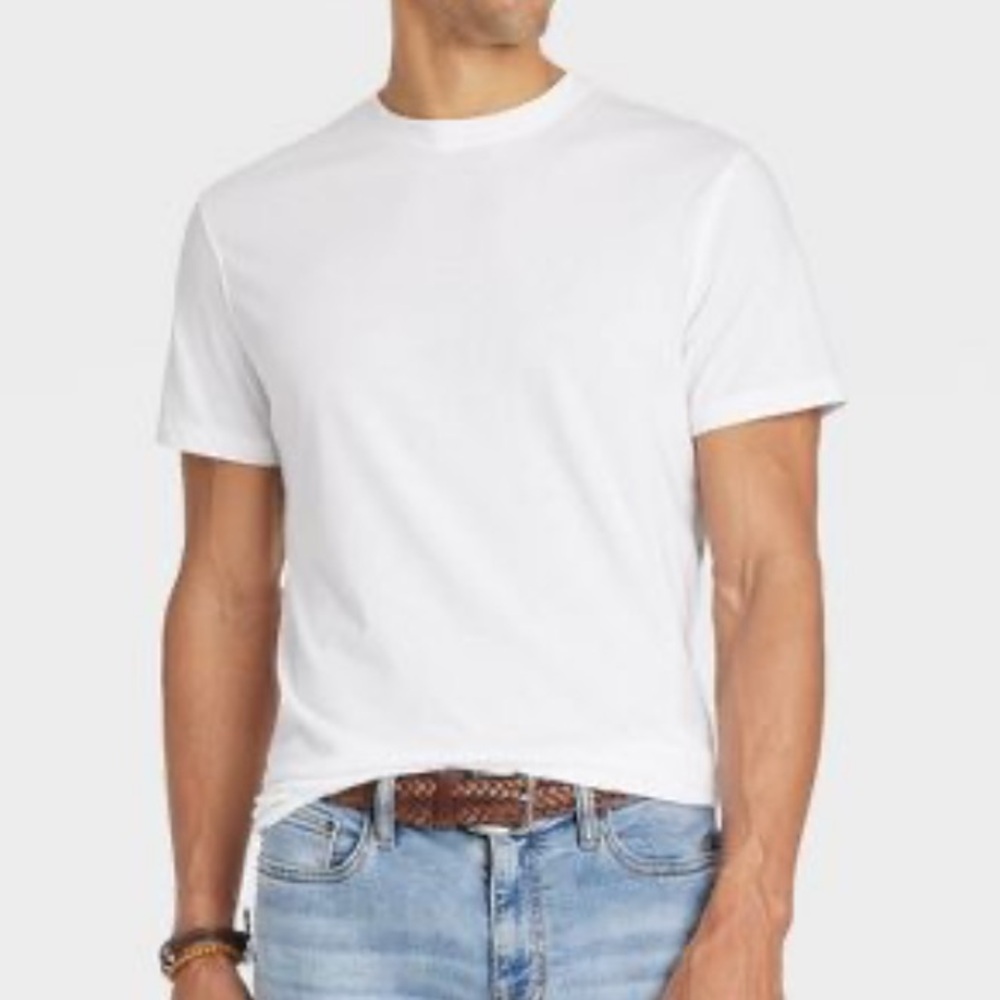 2-pk Goodfellow short sleeve white tee